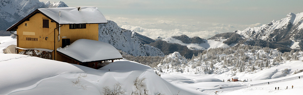 Imagine staying at a private ski chalet in the snowy mountains with your club friends.